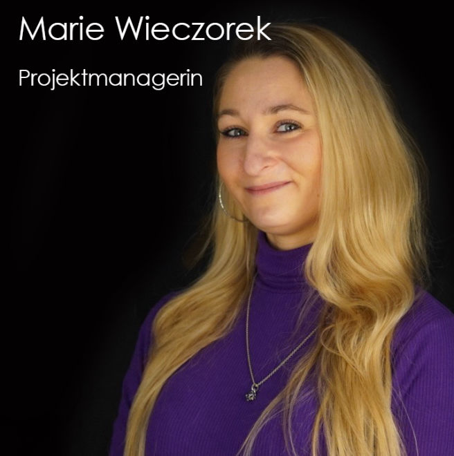 Projektmanagerin Marie Wieczorek